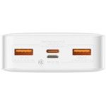 PowerBank Carregamento Rpido Bipow Display Digital 20000mah 20W Branco
