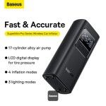 Compressor Baseus Supermini Pro Series Wireless Car Inflator Cluster Black