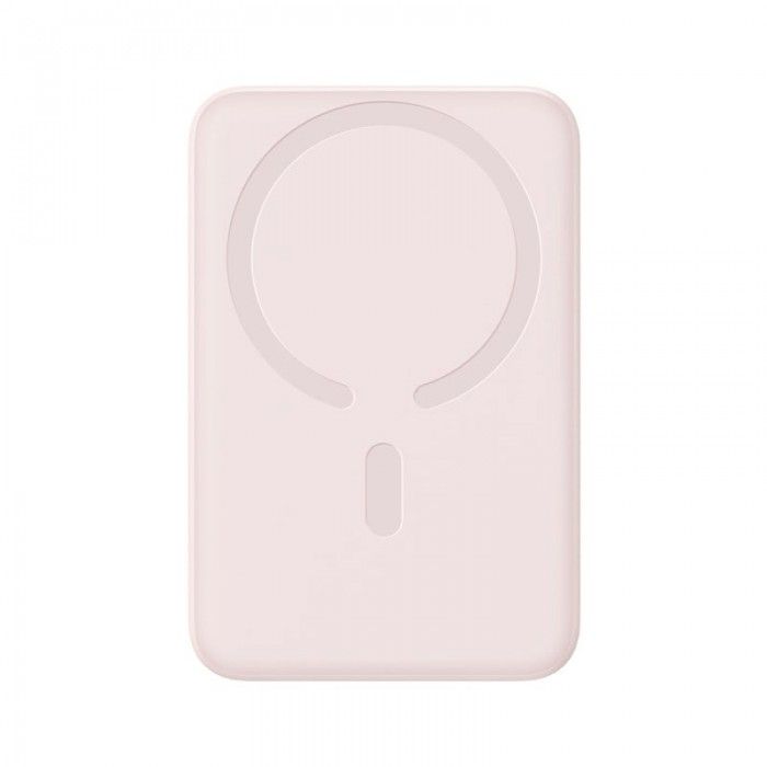 Powerbank Enerfill Fm11 Ultra-Mini Magnetic Power Bank 10000Mah 22.5W Baby Pink