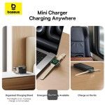 Carregador Magpro Magnetic Wireless Charger For E-Watch 2.5W Cosmic Black
