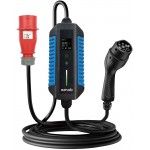 Carregador Porttil 11kW 3PH 16A Tomada Vermelha CEE 16A com cabo de 8,5m T2 + Bolsa