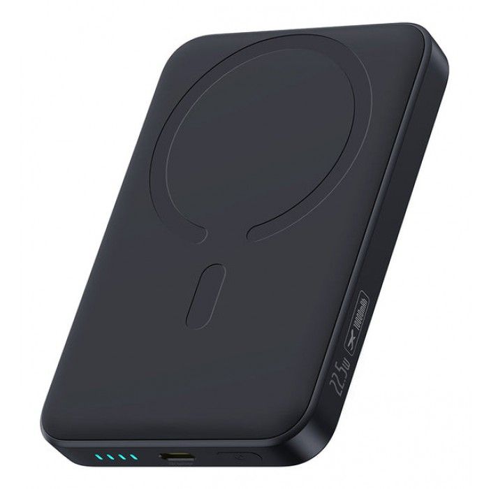 Powerbank Enerfill Fm11 Ultra-Mini Magnetic Power Bank 10000Mah 22.5W Cosmic Black (Includ