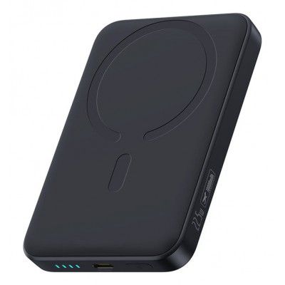 Powerbank Enerfill Fm11 Ultra-Mini Magnetic Power Bank 10000Mah 22.5W Cosmic Black (Includ