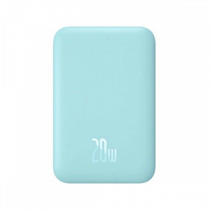 Power Bank Magnetic Mini Wireless Fast Charge 2022, 6000Mah 20W Azul Power Bank Magnetic Mini Wireless Fast Charge 2022, 6000Mah 20W Azul