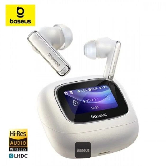 Auriculares Os Baseus Bowie M2S Ultra True Wireless Earphones Moon White Auriculares Os Baseus Bowie M2S Ultra True Wireless Earphones Moon White