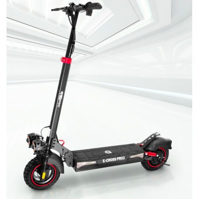 Trotinete Ecross Pro 48V 13Ah - 800W Preto - 57157 Trotinete Ecross Pro 48V 13Ah - 800W Preto - 57157