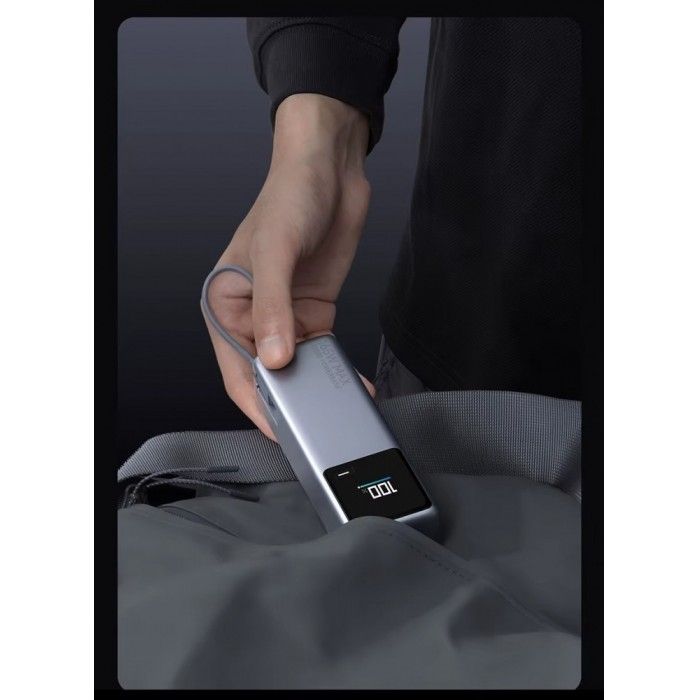 165W Power Bank 10000mAh (Cabo Integrado) 165W Power Bank 10000mAh (Cabo Integrado)