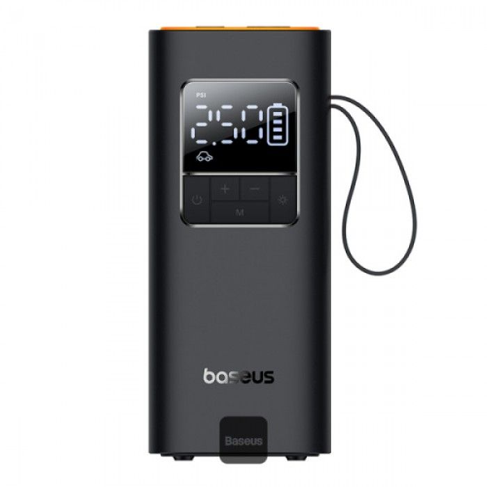 Compressor Baseus Supermini Pro Series Wireless Car Inflator Cluster Black Compressor Baseus Supermini Pro Series Wireless Car Inflator Cluster Black