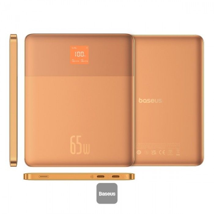 Powerbank Baseus Blade 2 c/ Display 12000Mah 65W Coral