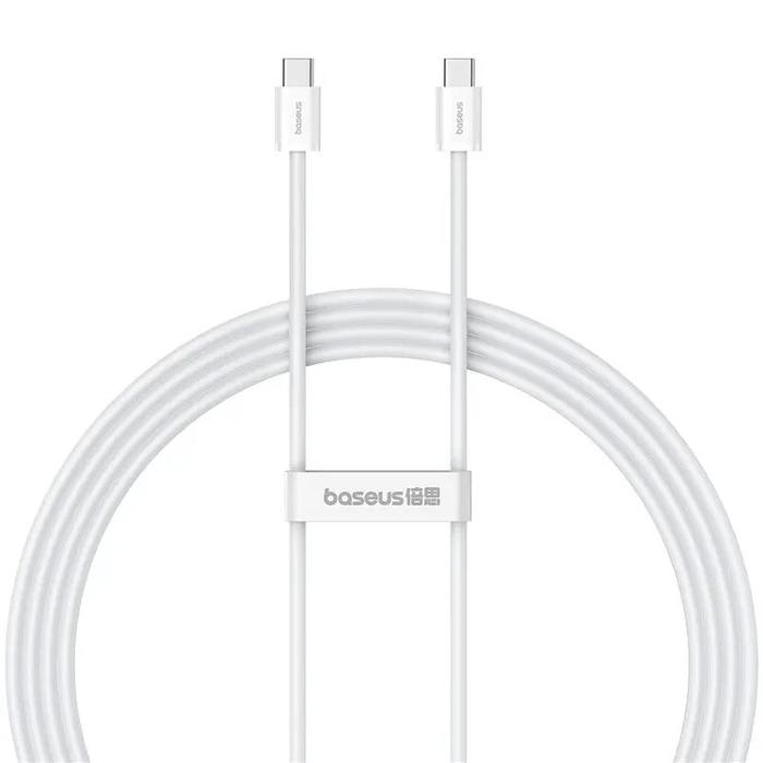 Cabo de carregamento rápido Superior Series 2 USB-C - USB-C 30W 2m Moon White Cabo de carregamento rápido Superior Series 2 USB-C - USB-C 30W 2m Moon White