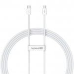 Cabo de carregamento rápido Superior Series 2 USB-C - USB-C 30W 2m Moon White Cabo de carregamento rápido Superior Series 2 USB-C - USB-C 30W 2m Moon White