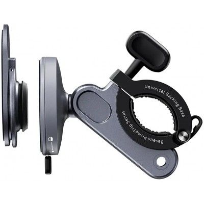 Suporte Baseus Primetrip Series Stick-On Type Bike Phone Mount Cosmic Black