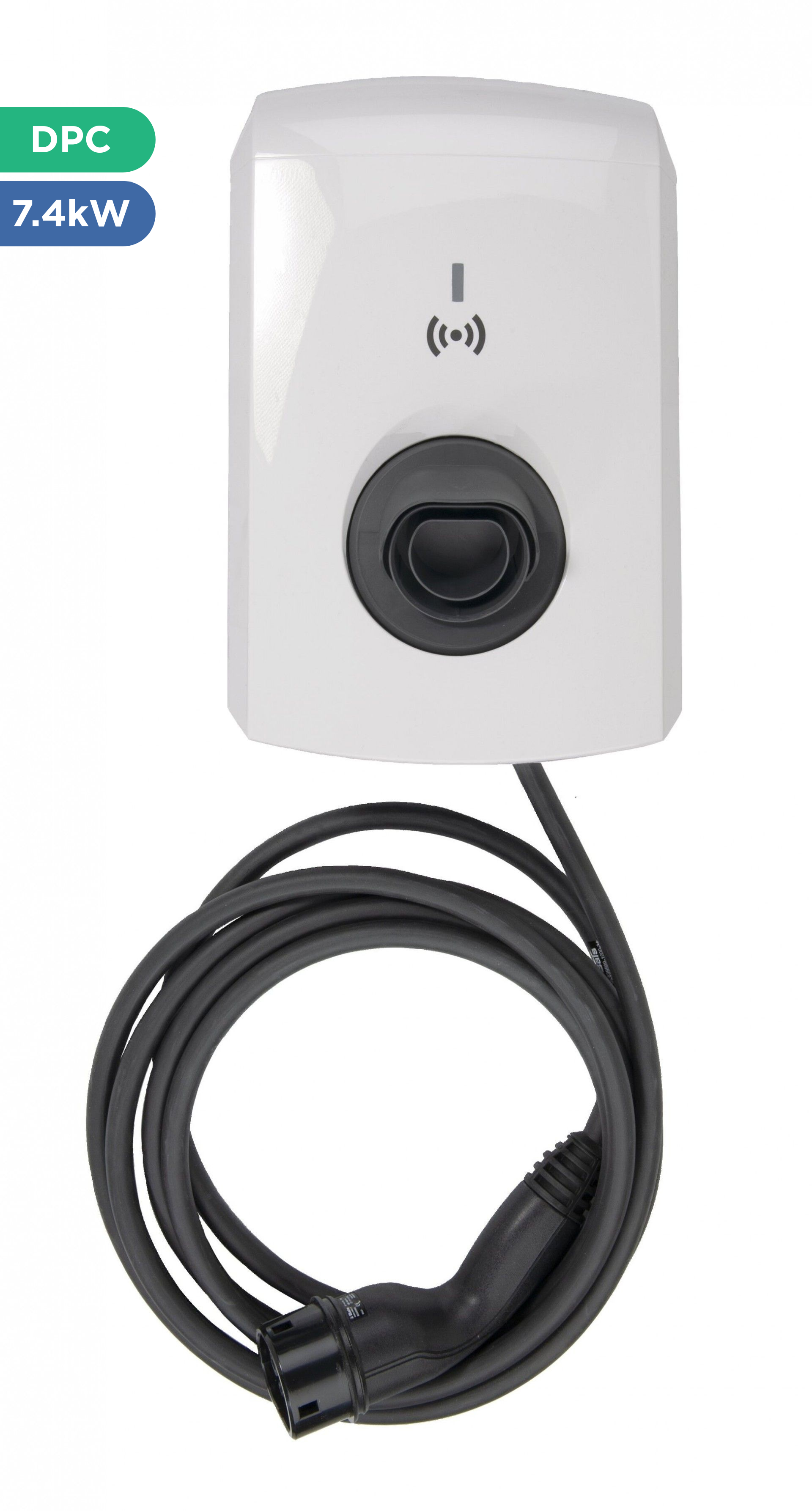 Carregador Alfen Eve Single S-line Monofásico (7.4kW) com Cabo 5 metros e RFID
