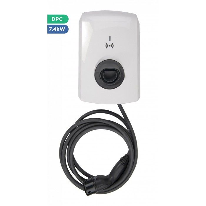 Carregador Alfen Eve Single S-line Monof�sico (7.4kW) com Cabo 5 metros e RFID