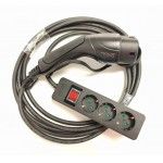Adaptador V2L com Tomada Tripla Schuko 16A