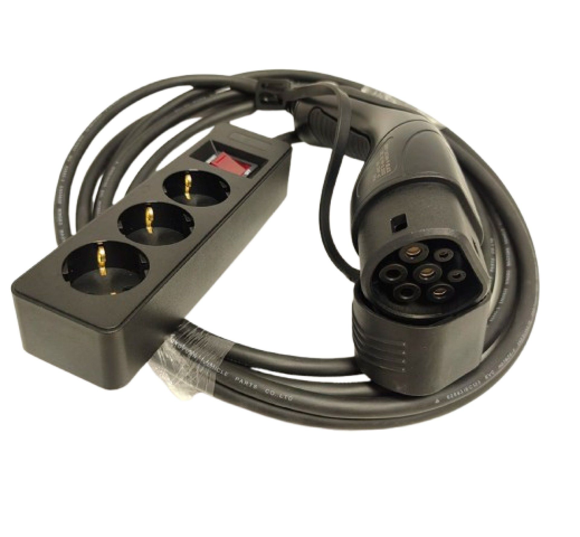 Adaptador V2L com Tomada Tripla Schuko 16A