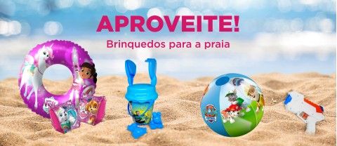 Brinquedos de praia 2026