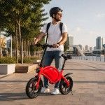 Bicicleta Elétrica UrbanGlide Bike 140 Dobrável 14" 350W 36V 5,2Ah Vermelha Bicicleta Elétrica UrbanGlide Bike 140 Dobrável 14" 350W 36V 5,2Ah Vermelha