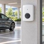 Carregador Alfen Eve Single S-line Trifásico (22kW) com Socket e RFID Carregador Alfen Eve Single S-line Trifásico (22kW) com Socket e RFID