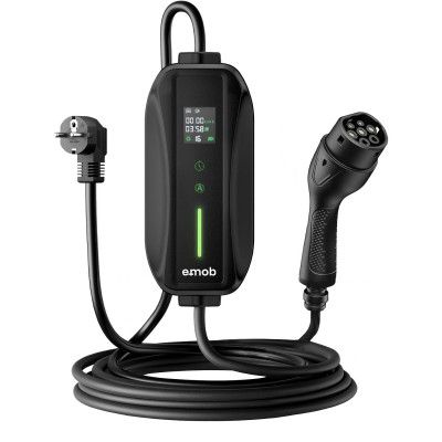Carregador Portátil 3,5kW 1PH 16A schuko com 8,5m cabo T2 + Bolsa Carregador Portátil 3,5kW 1PH 16A schuko com 8,5m cabo T2 + Bolsa