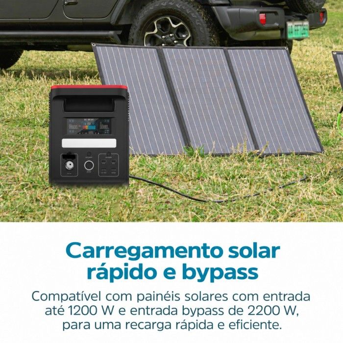 Esta��o de Energia Port�til Energizer PPS1500W2F 1536 Wh 1800 W