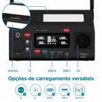 Esta��o de Energia Port�til Energizer PPS300W2 293,76 Wh 300 W