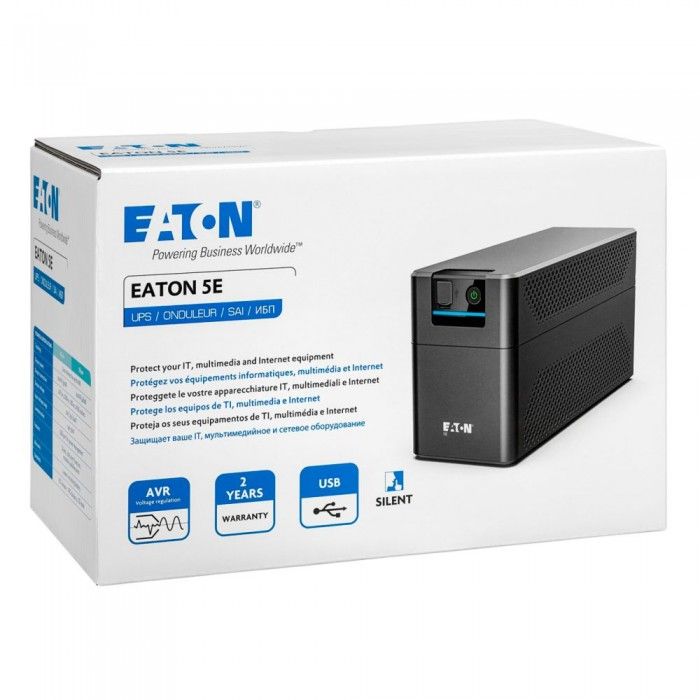 UPS Eaton 5E Gen2 900VA 480W DIN Schuko com USB