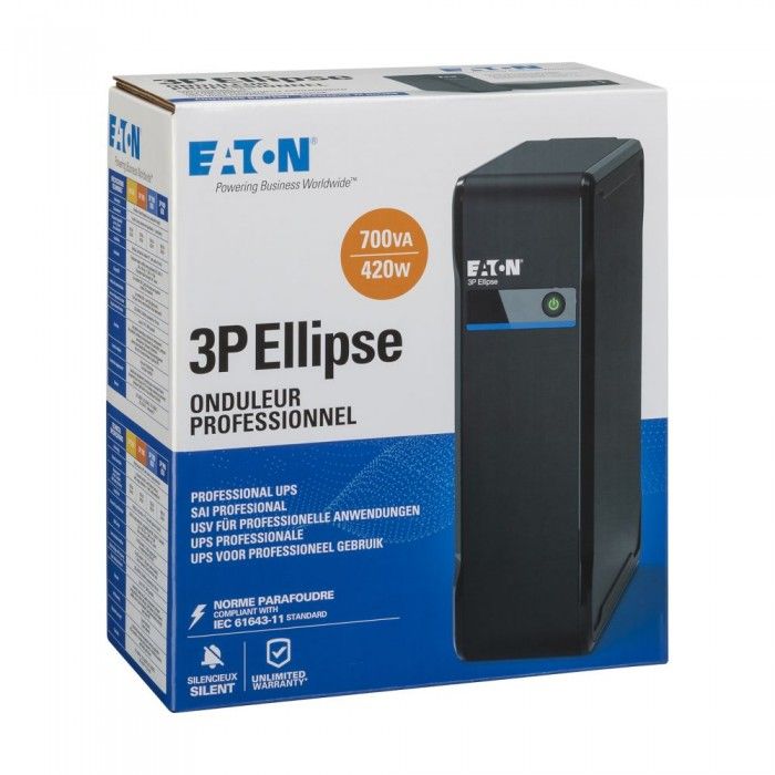 UPS Eaton 3P Ellipse 700VA 420W IEC
