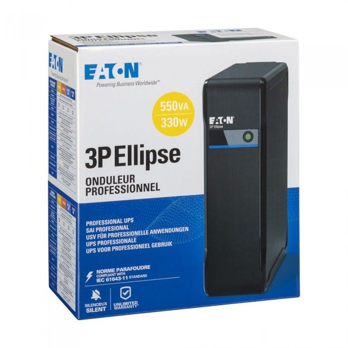 UPS Eaton 3P Ellipse 550VA 330W IEC
