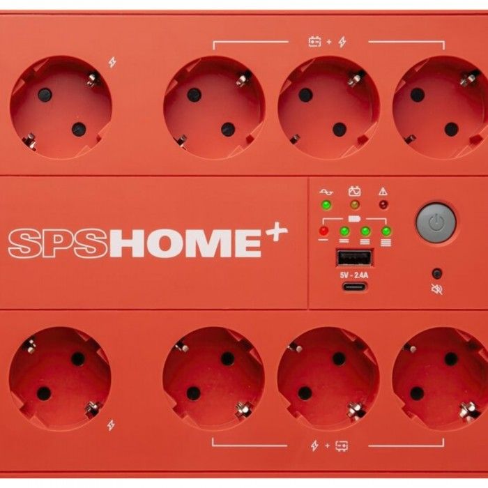 UPS Salicru SPS 850 HOME+ 850VA 480W com 8 Tomadas Schuko