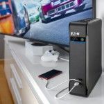 UPS Eaton 3P Ellipse 1300VA 840W DIN Schuko com USB