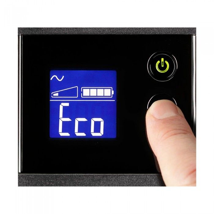 UPS Eaton Ellipse PRO 850VA 510W DIN Schuko com LCD
