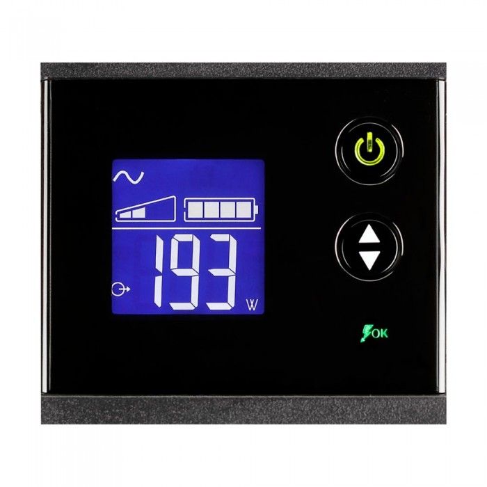 UPS Eaton Ellipse PRO 850VA 510W DIN Schuko com LCD