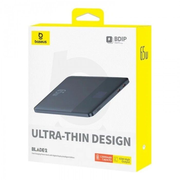 Power Bank Baseus Blade2 12000mAh USB-C 65W Azul