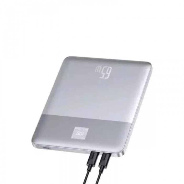 Power Bank Baseus Blade2 12000mAh USB-C 65W Prateado